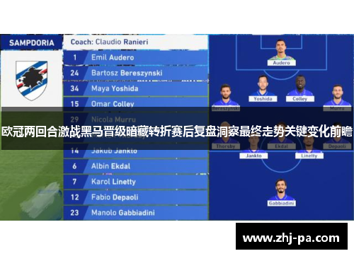 欧冠两回合激战黑马晋级暗藏转折赛后复盘洞察最终走势关键变化前瞻 欧冠两回合激战黑马晋级暗藏转折赛后复盘洞察最终走势关键变化前瞻