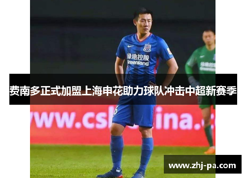 费南多正式加盟上海申花助力球队冲击中超新赛季